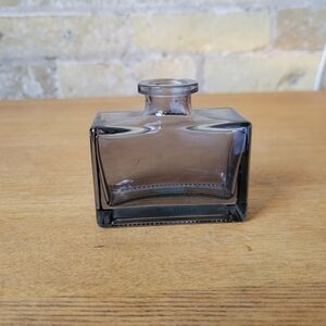 Chive Loft Bud Vase in Color Smoke Rectangular Glass